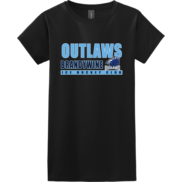 Brandywine Outlaws Softstyle Ladies' T-Shirt