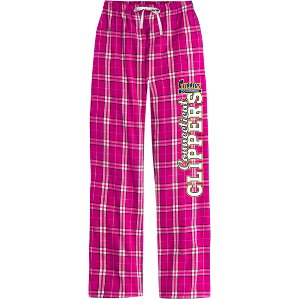 CT Clippers Women's Flannel Plaid Pant