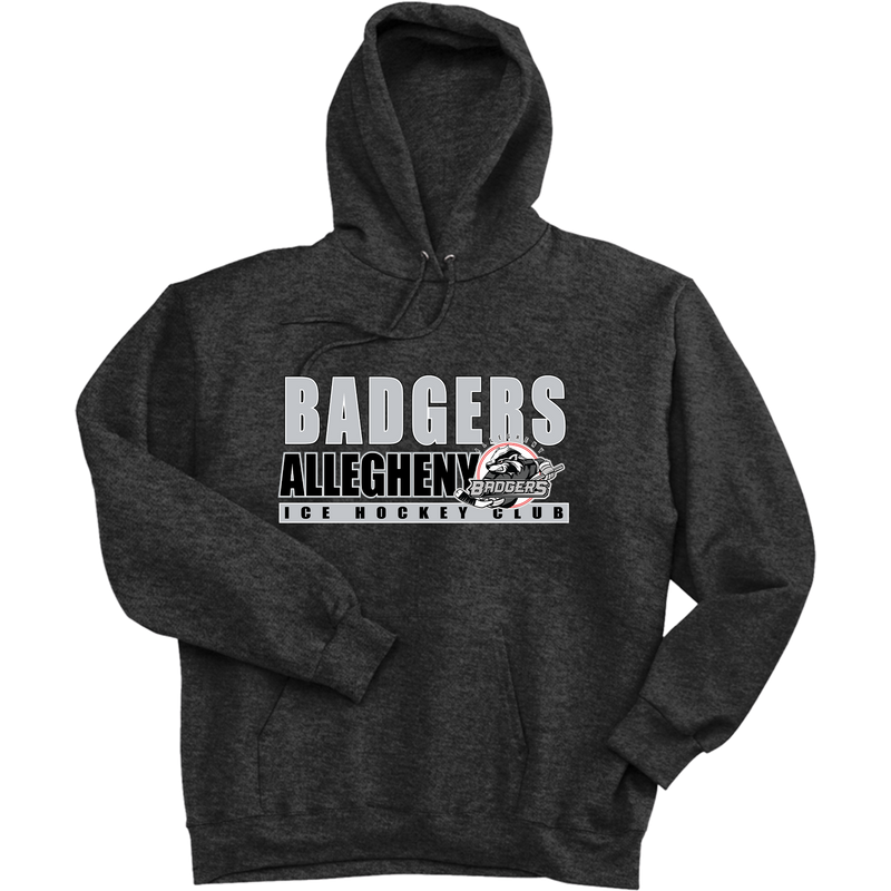 Allegheny Badgers Ultimate Cotton - Pullover Hooded Sweatshirt