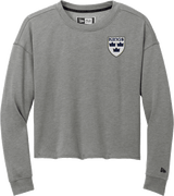 North Jersey Kings New Era Ladies Tri-Blend Fleece Crop Crew