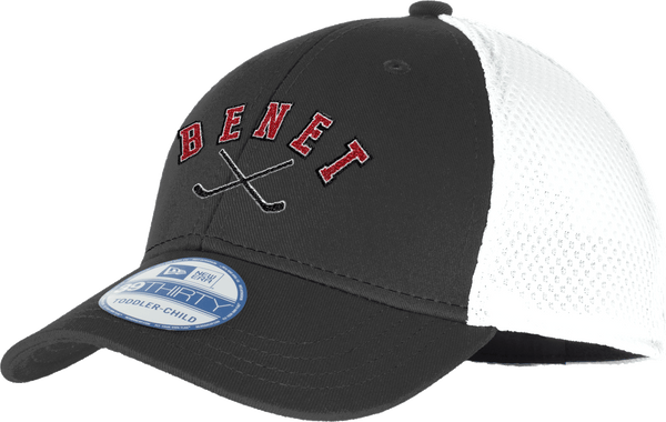 Benet Hockey New Era Youth Stretch Mesh Cap