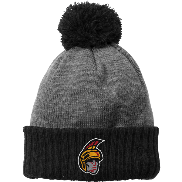 Seacoast Spartans New Era Colorblock Cuffed Beanie