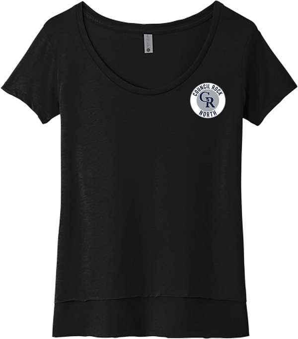 Council Rock North Womens Festival Scoop Neck Tee