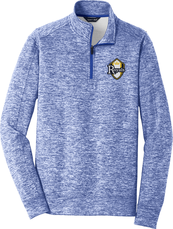 Royals Hockey Club PosiCharge Electric Heather Fleece 1/4-Zip Pullover