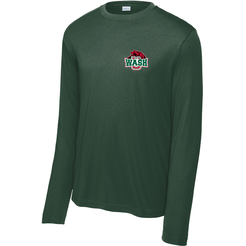 Wash U Long Sleeve PosiCharge Competitor Tee