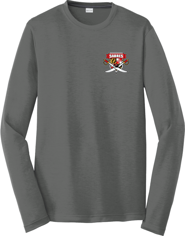 SOMD Sabres Long Sleeve PosiCharge Competitor Cotton Touch Tee