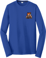 Princeton Tiger Lilies Long Sleeve PosiCharge Competitor Cotton Touch Tee