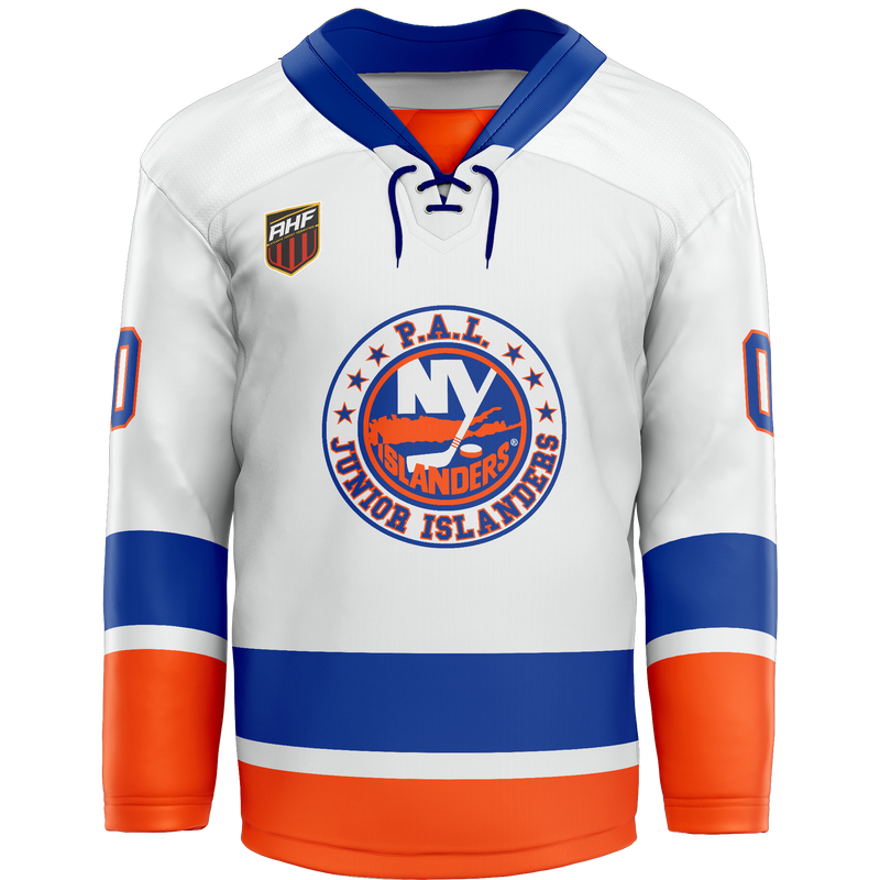 Sound Tigers Goalie Hybrid Jersey - White